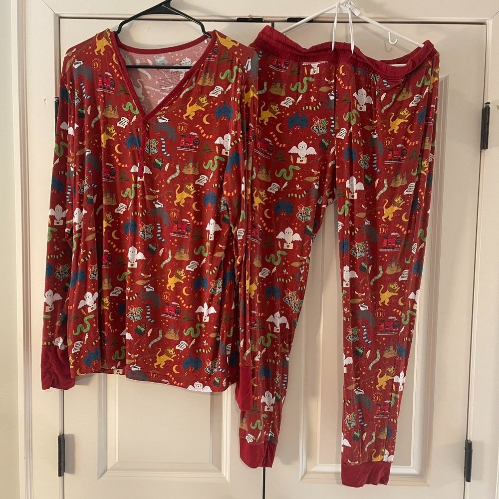 Women's Little Sleepies Harry Potter Pajama Set - Large Top, Medium Bottom